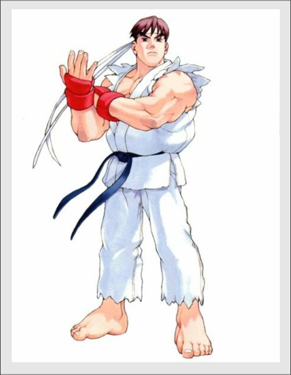  Ryu - Street Fighter Alpha Discípulo de Gouken