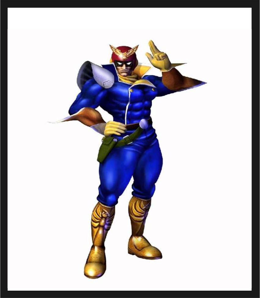 Capitão Falcon F-Zero, Ação 2D