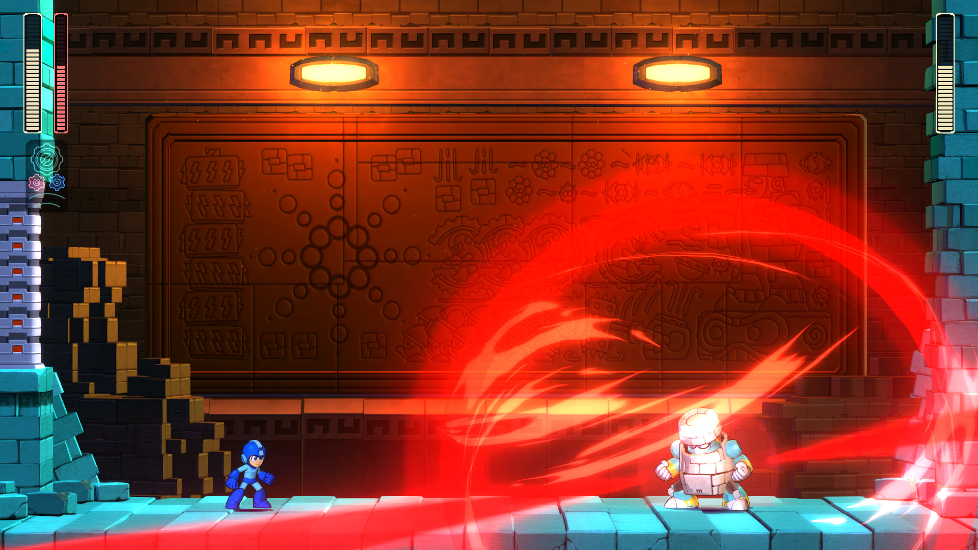 MEGAMAN 11, ação 2d